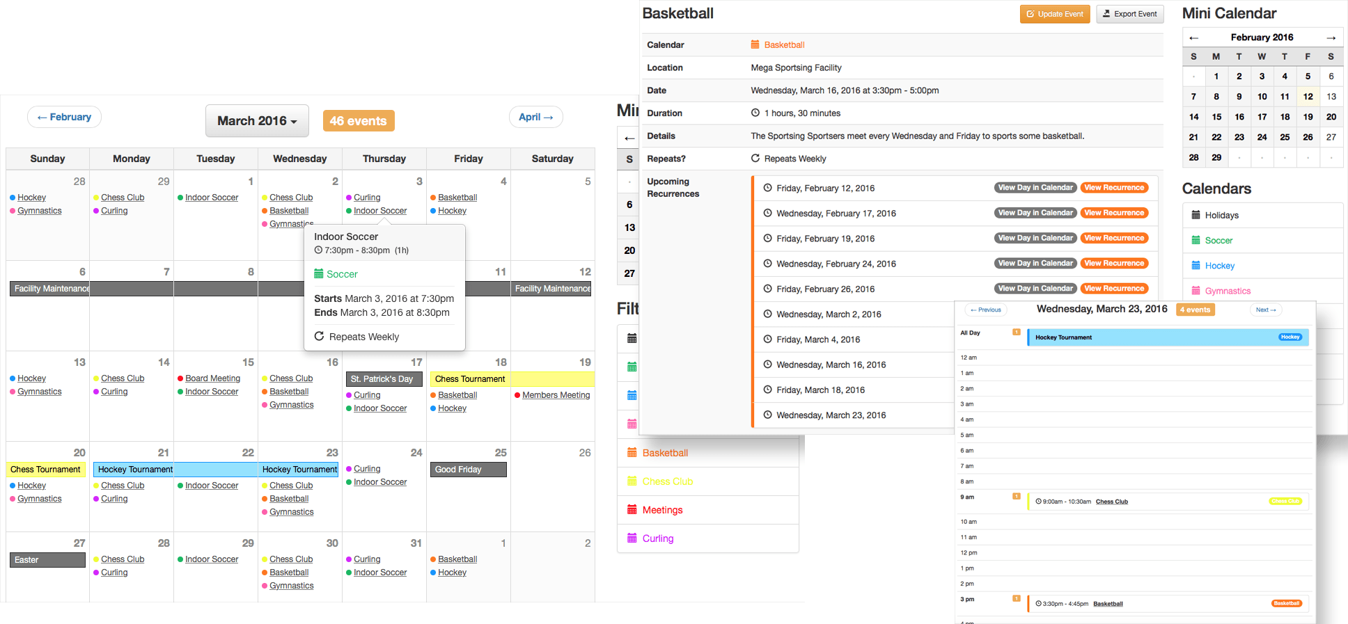 Demo templates