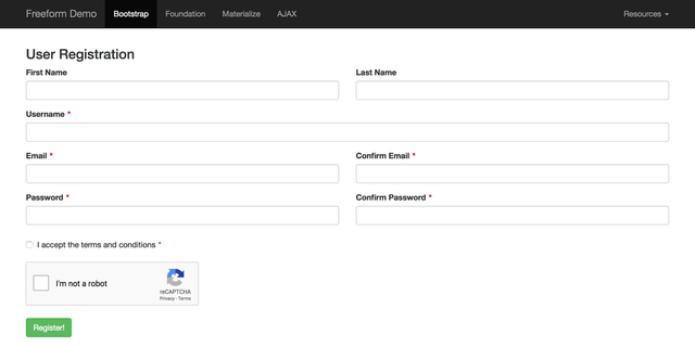 Demo Templates - Element Connections - Users